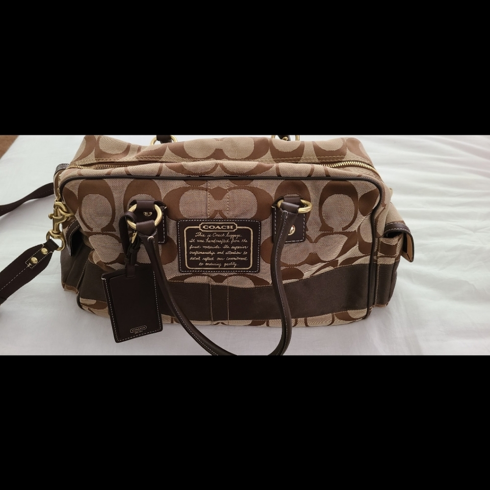 Coach travel bag